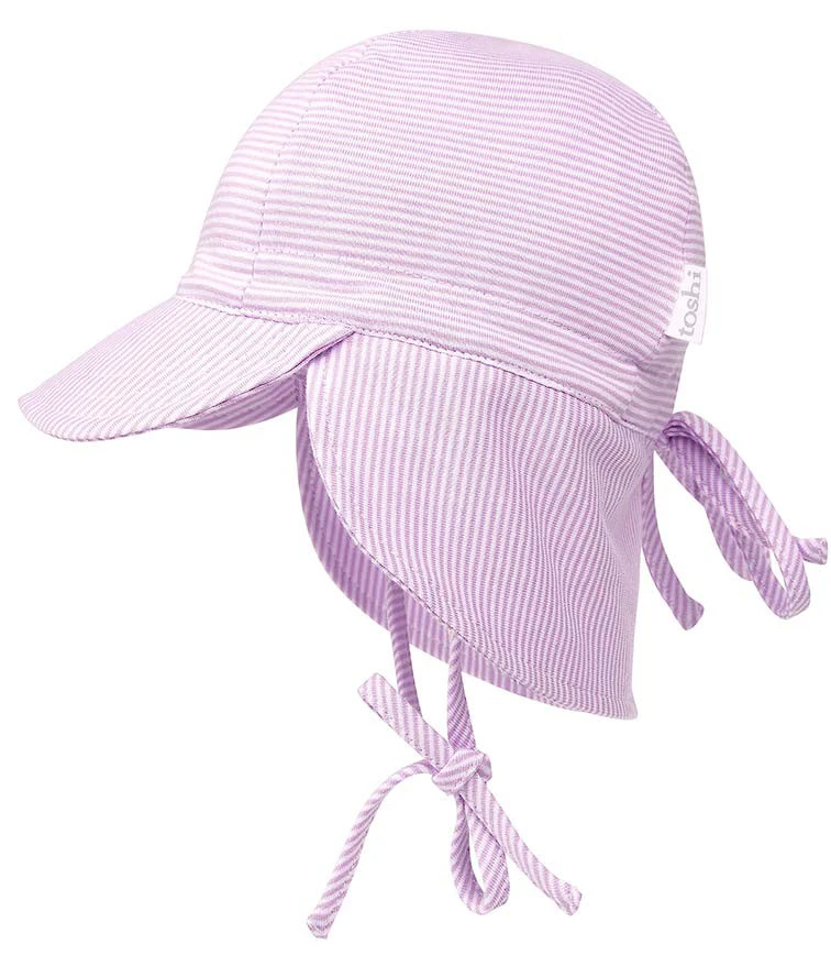 Toshi Flap Cap Baby Lavender - Extra Extra Small