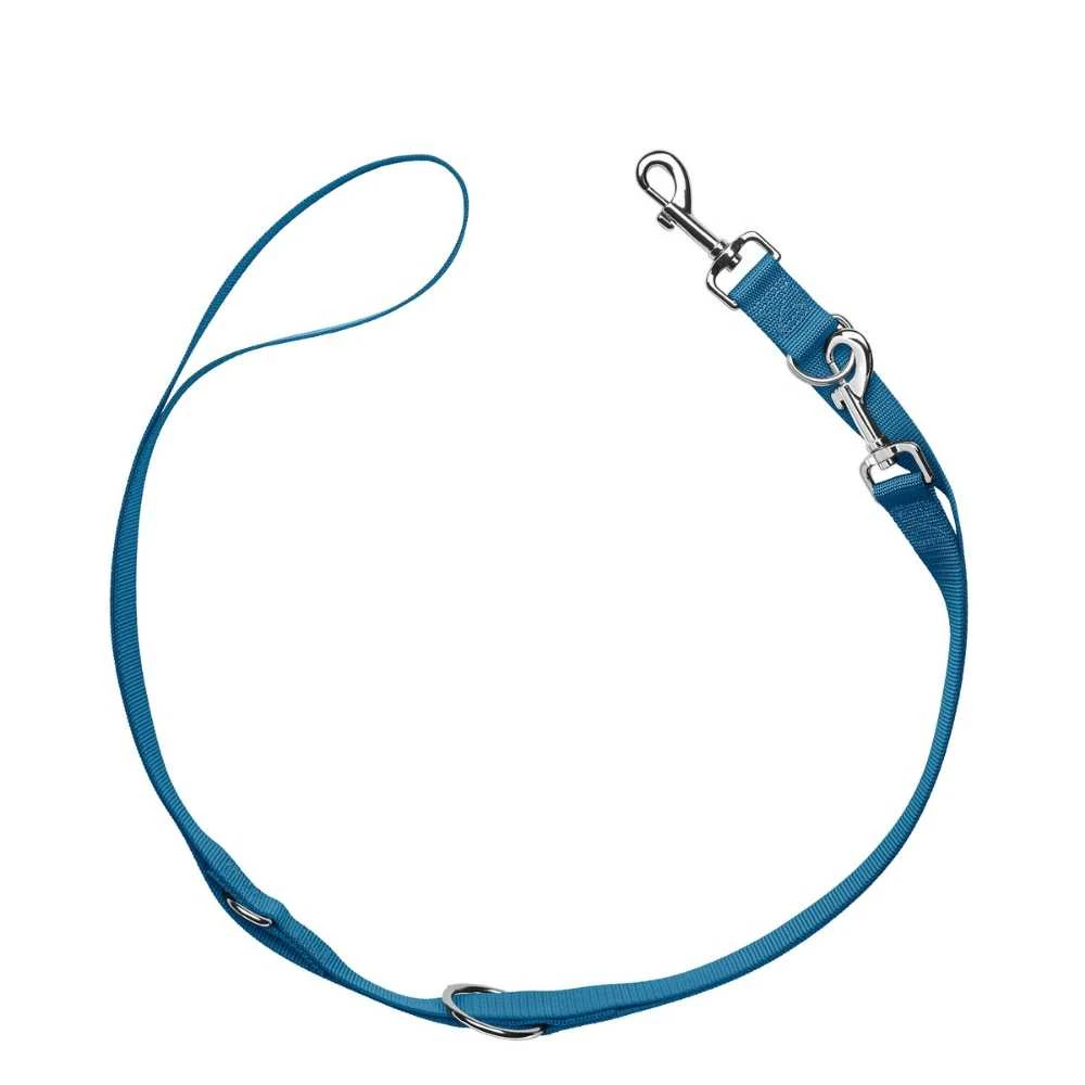 Hunter London Comfort 3-Way Adjustable Dog Leash - Blue