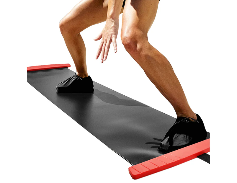 Skating Training Mat Core Exercise Sliding Pad 140 x 50 cm