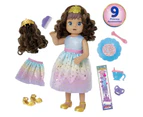 Baby Alive Princess Ellie Grows Up! Doll 45cm Growing Talking Baby Doll