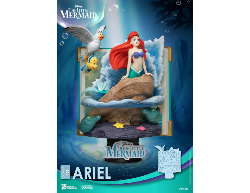 Beast Kingdom D Stage Story Book Series The Little Mermaid Ariel