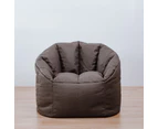 Vegan Leather Tub Chair Bean Bag Cover - Charcoal