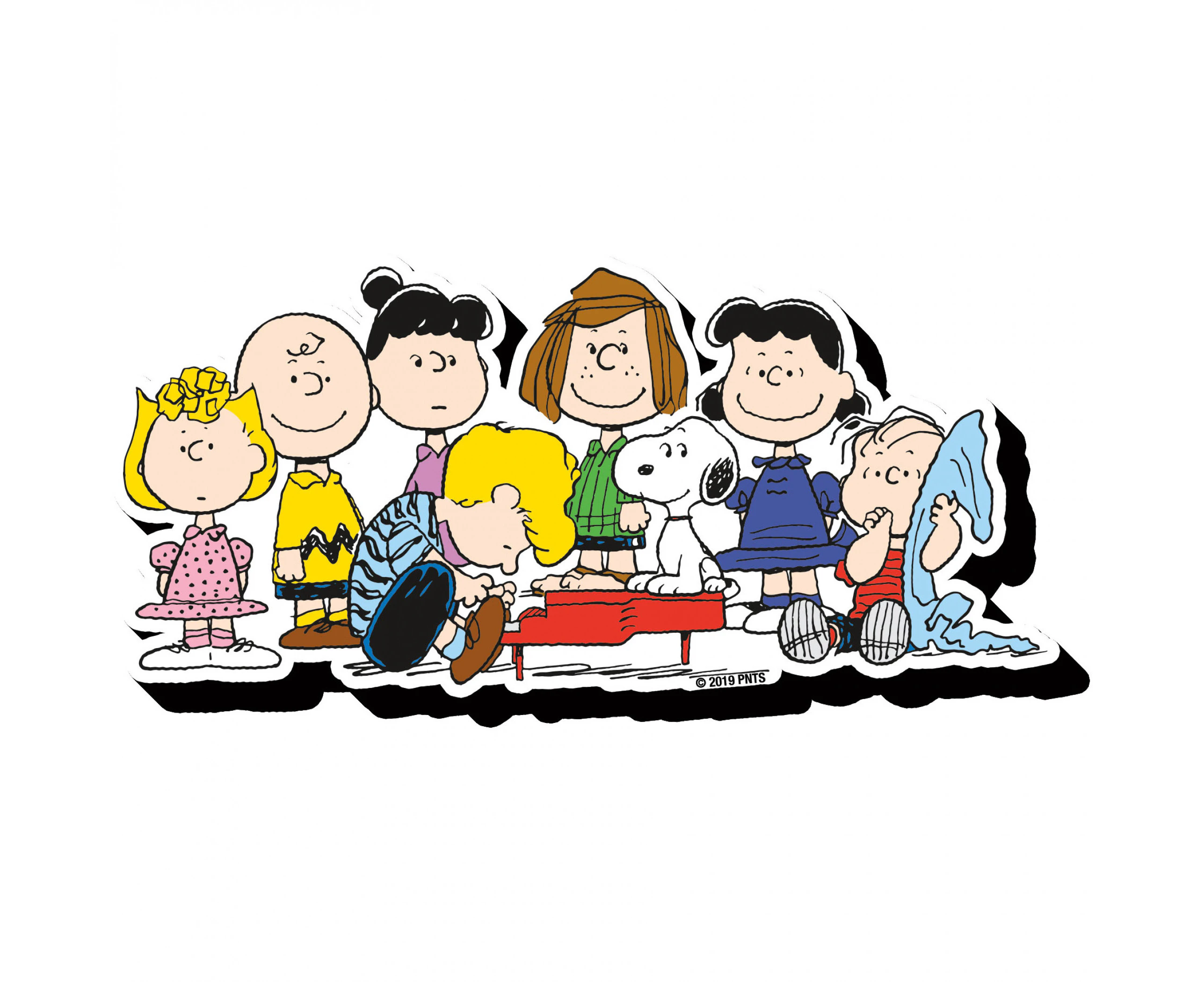 Peanuts Cast Magnet