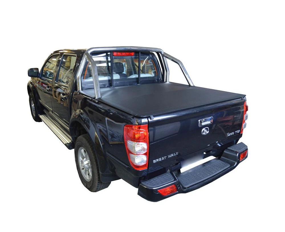 ClipOn Ute/Tonneau Cover for Great Wall V200, V240 (2009 to 2015) Dual Cab suits Factory Sports Bars