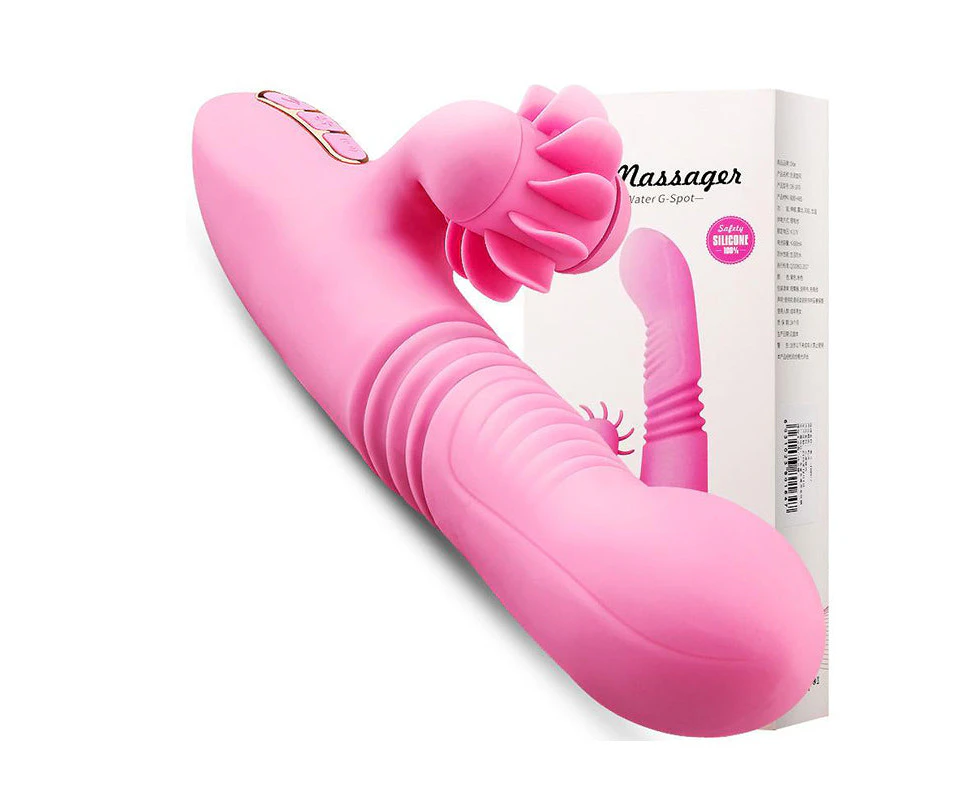 DIBE Rotating Thrusting Rabbit Vibrator G Spot Clitoral Stimulator