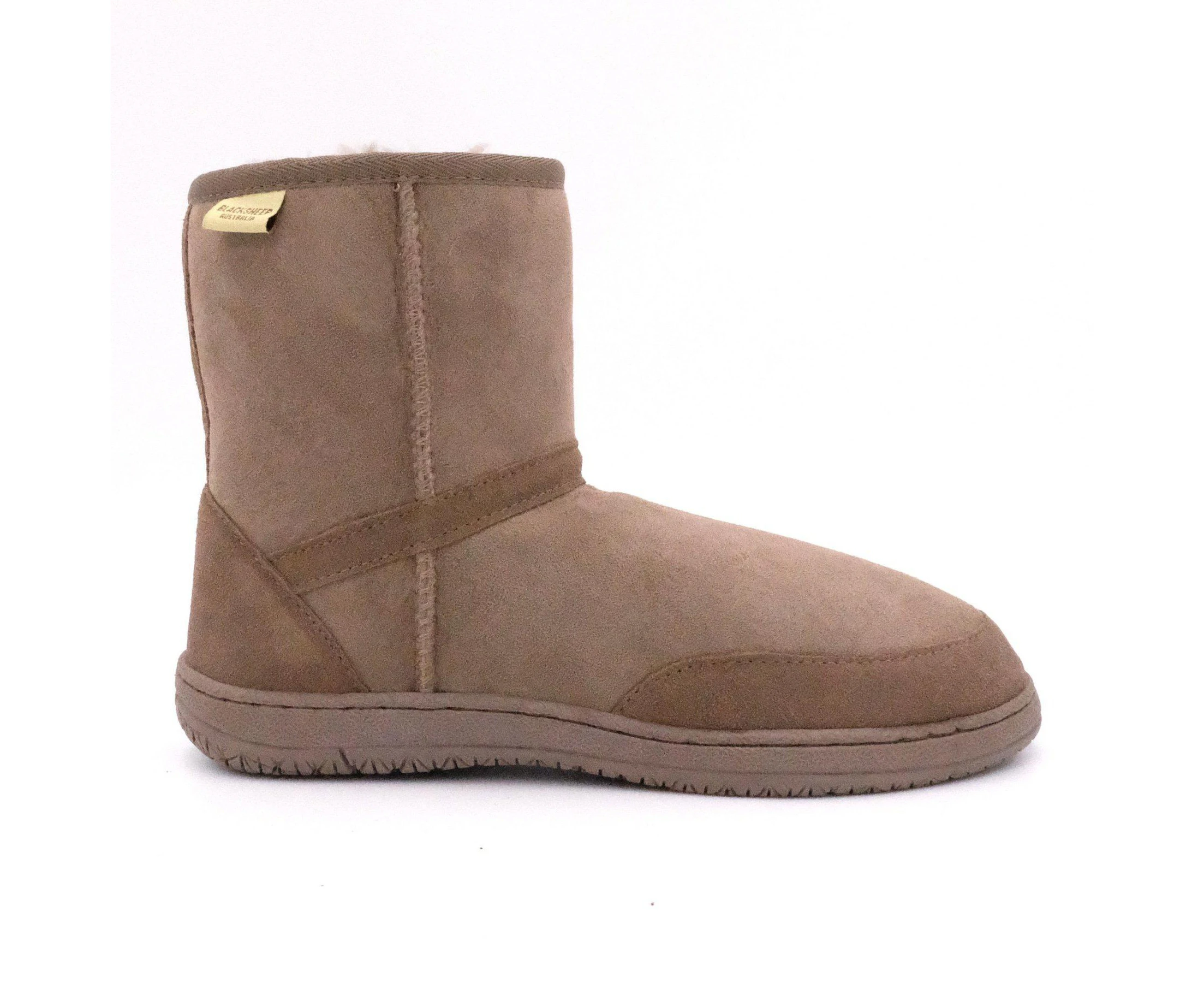 Black Sheep Australia - Mawson - Classic Unisex Sheepskin Boot - MUSHROOM