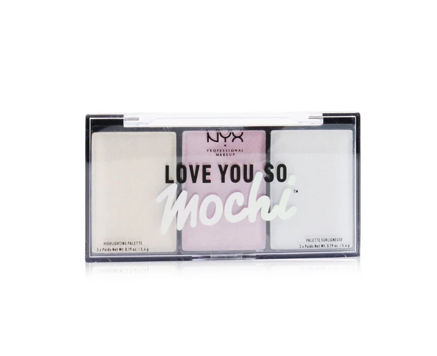 NYX Love You So Mochi Highlighting Palette  # Arcade Glam 3x5.4g/0.19oz