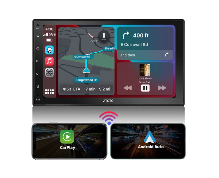 ATOTO F7 WE 7" Wireless CarPlay & Android Auto F7G2B7WE