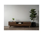 BREDA Entertainment TV Unit 180cm - Walnut