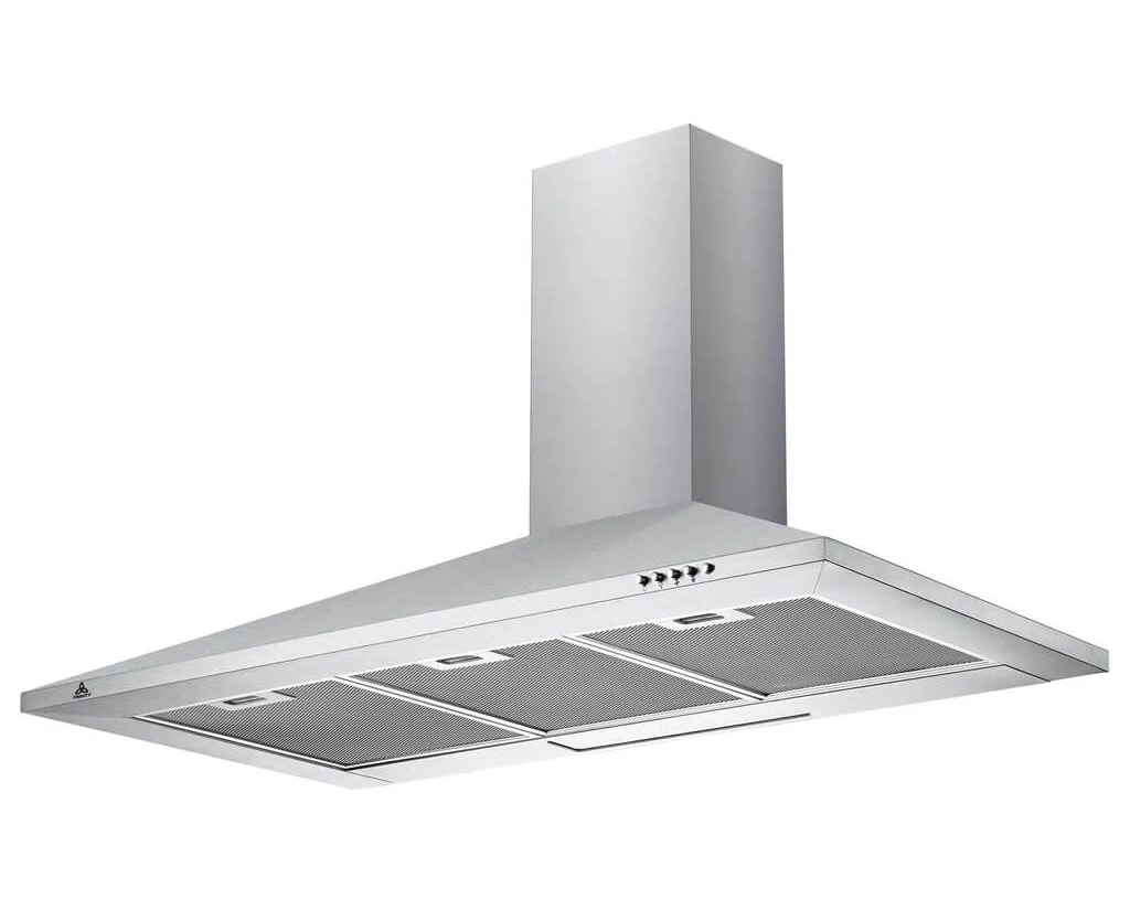 Trinity Pyramid Stainless Steel Wall Canopy Range hood 90 cm