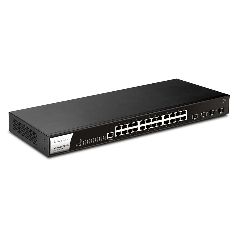 DrayTek Vigor Switch G2280x 28-Port Layer 2+ Managed 10Gb Switch [DSG2280X]