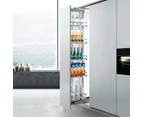 HIGOLD Diamond Pull Out Pantry Unit - 400mm Cabinet - 1959 to 2359mm Adjustable Height - 6 Trays