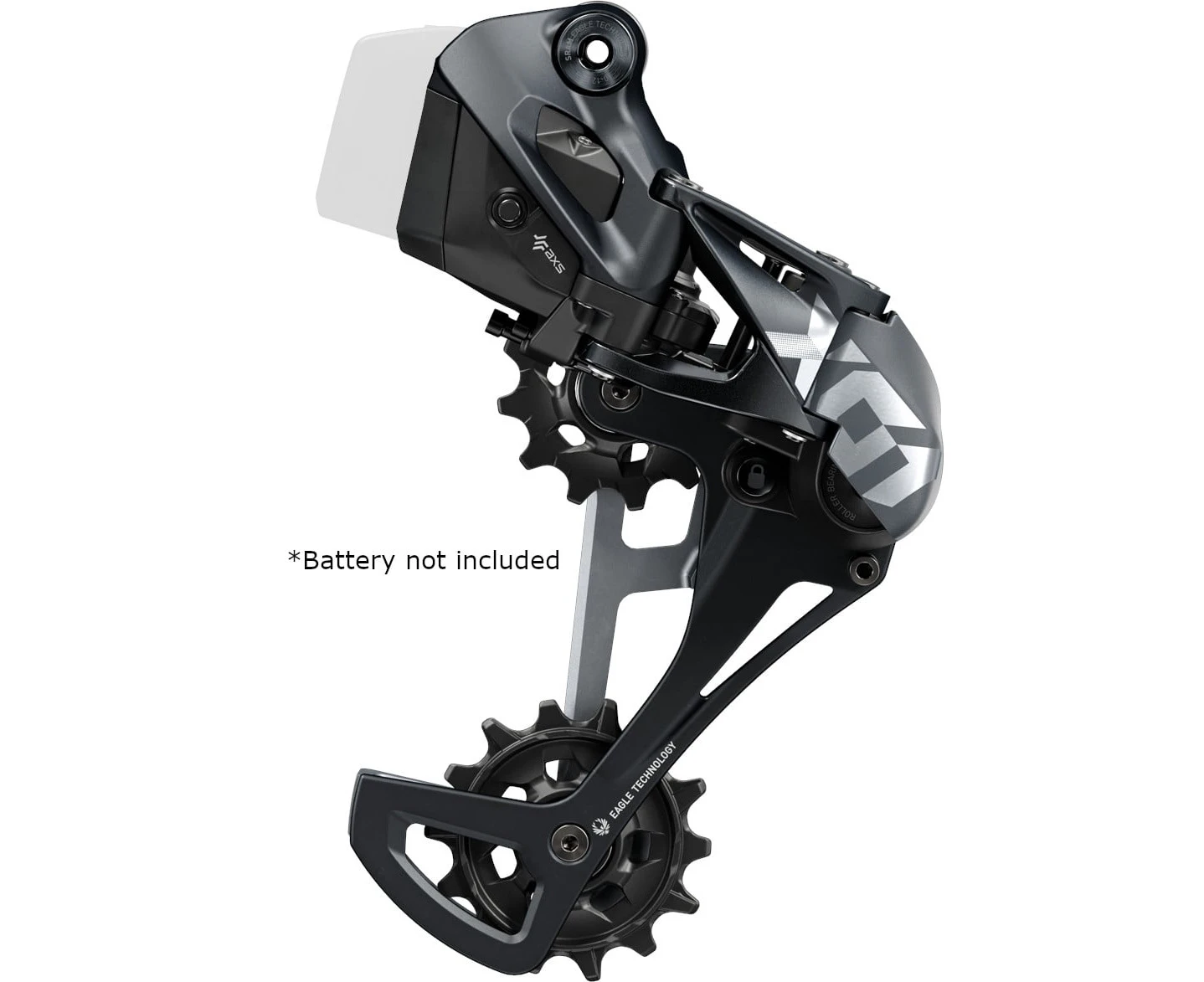 SRAM X01 Eagle AXS Rear Derailleur Lunar Polar - Grey