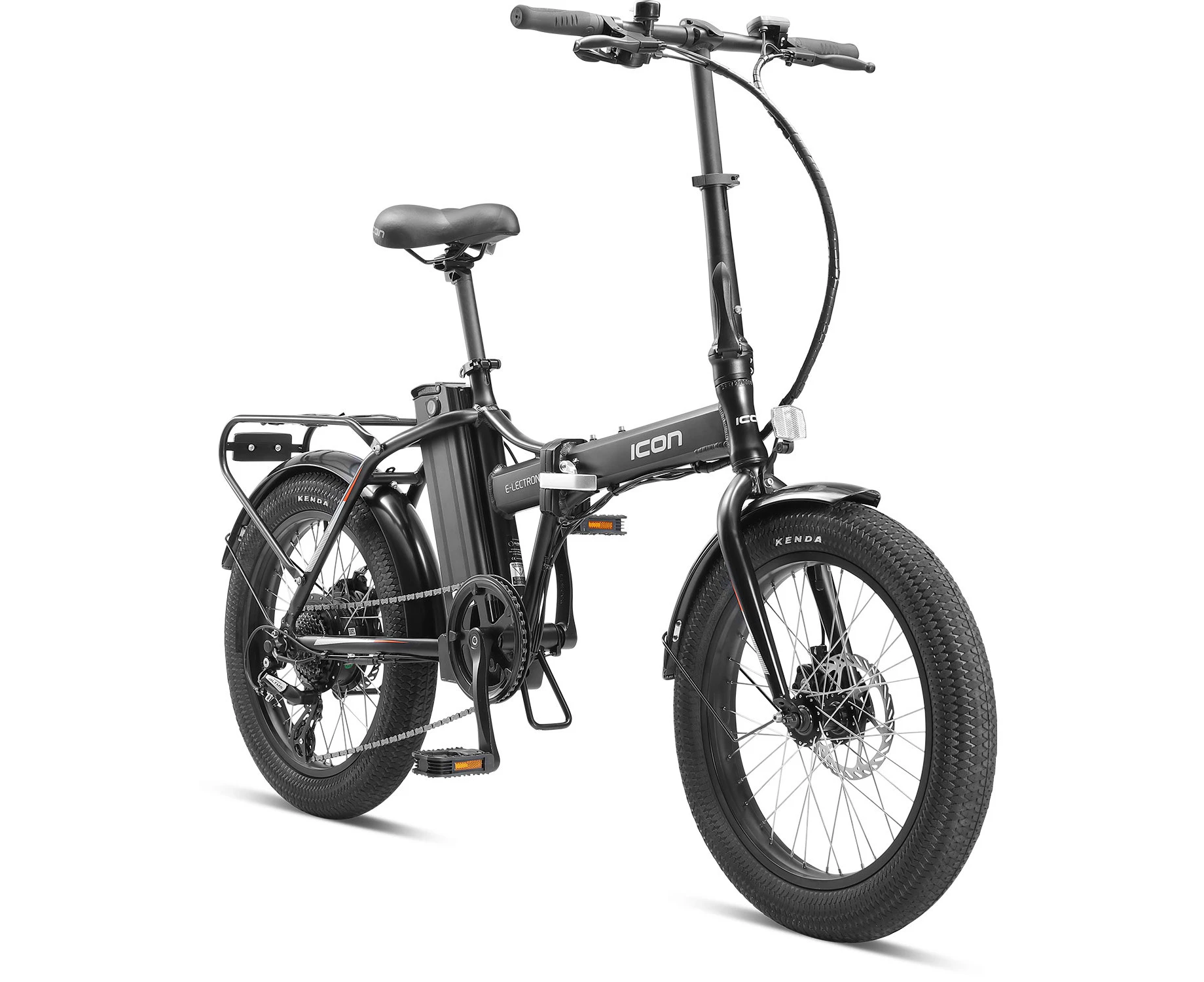 Icon E-Lectron 20x3.0" Folding E-Bike