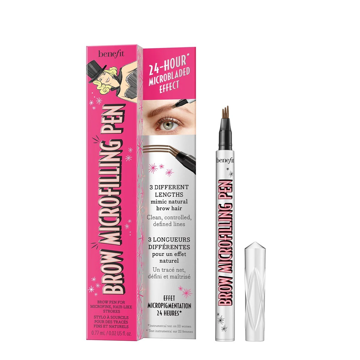 Benefit Cosmetics Brow Microfilling Pen 3 Light Brown