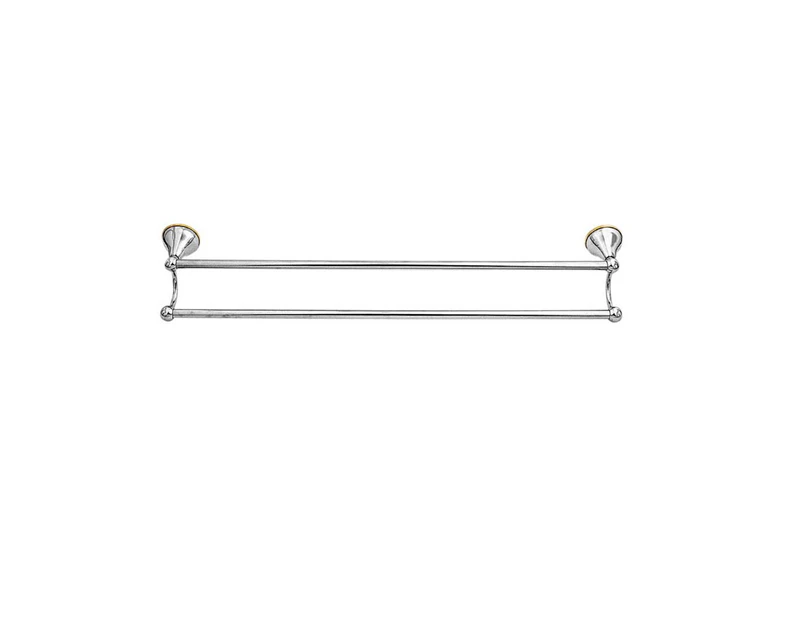 Chrome Byron Double Towel Rail