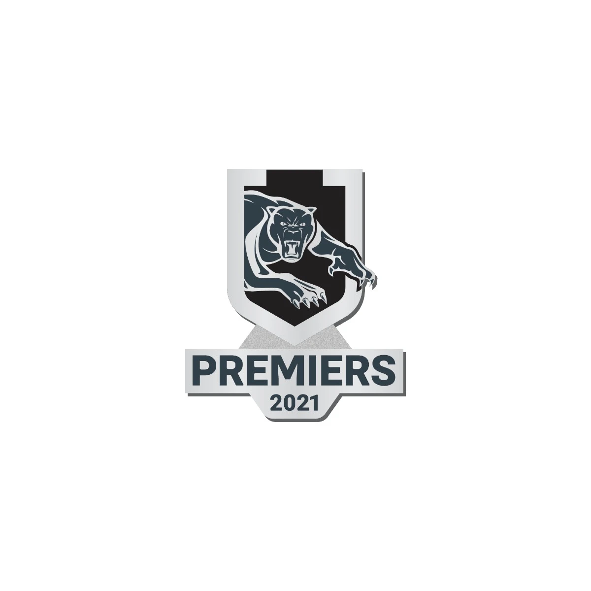 Penrith Panthers NRL AFL Premiers 2021 Logo Lapel Pin