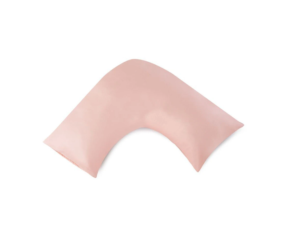 Soho 1000 Thread Count U Shaped Pillowcase Blush