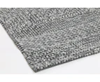 Auguste Elegance Dark Grey Wool Blend Rug