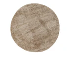 Puffy Soft Shag Beige Rug