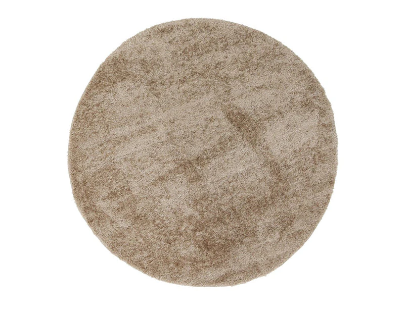 Puffy Soft Shag Beige Rug