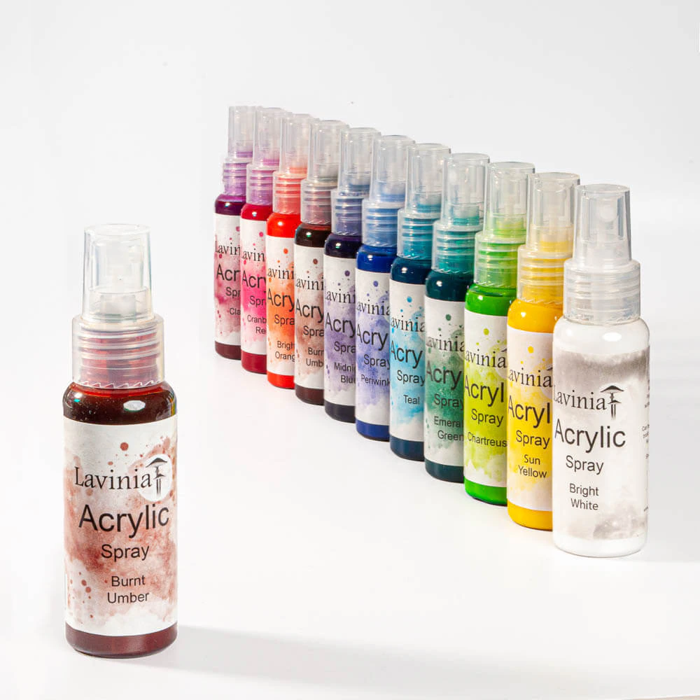 Lavinia Acrylic Spray 60ml - Burnt Umber*