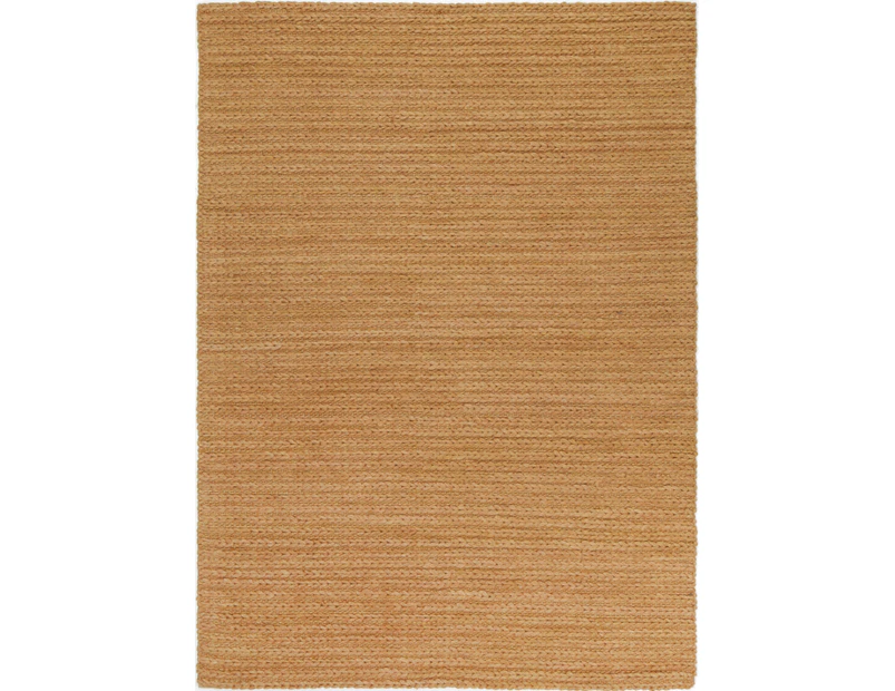 Auguste Mnemonic Reddish Brown Wool Blend Rug