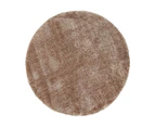 Puffy Soft Shag Camel Rug