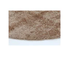 Puffy Soft Shag Camel Rug