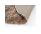 Puffy Soft Shag Camel Rug