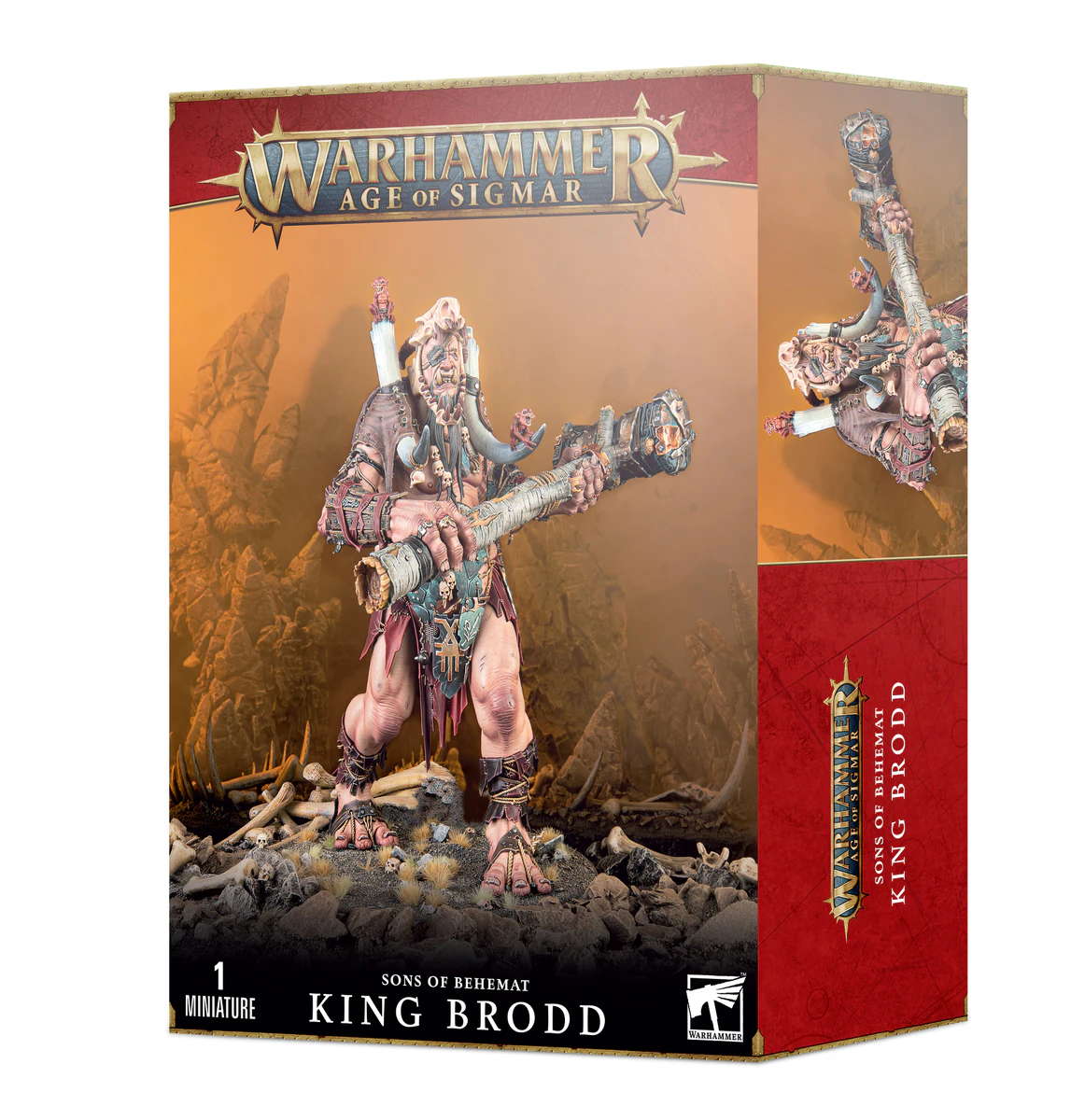 Warhammer Age of Sigmar Sons of Behemat: King Brodd