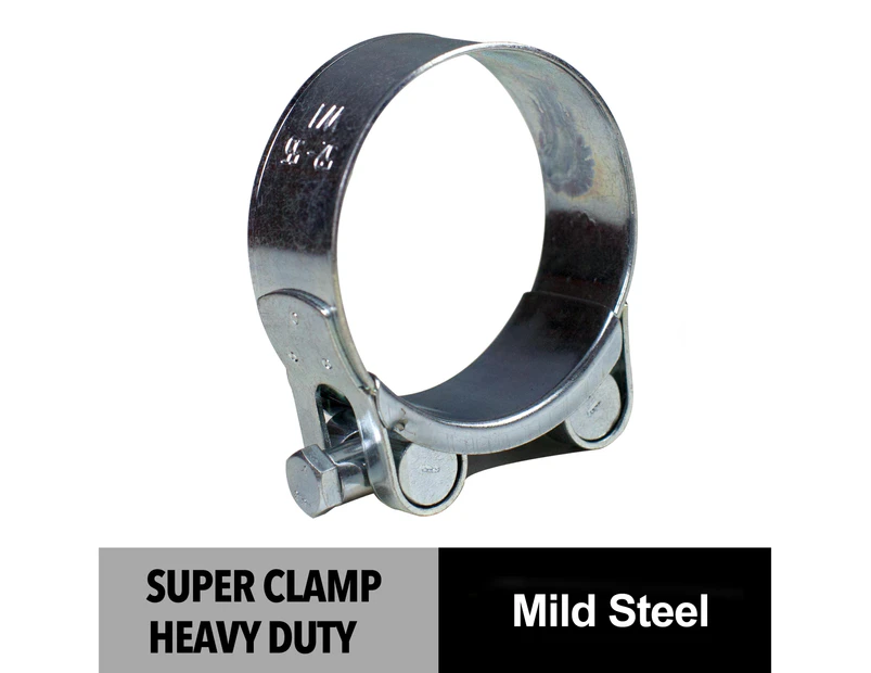 SUPER CLAMP Mild Steel chrome (201-213mm)