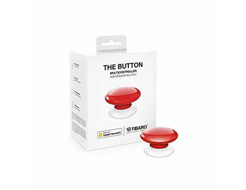 Fibaro Homekit The Button - Red