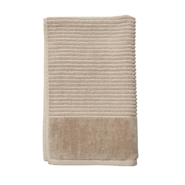 Royal Excellency Hand Towel Sheared Border - Plaster