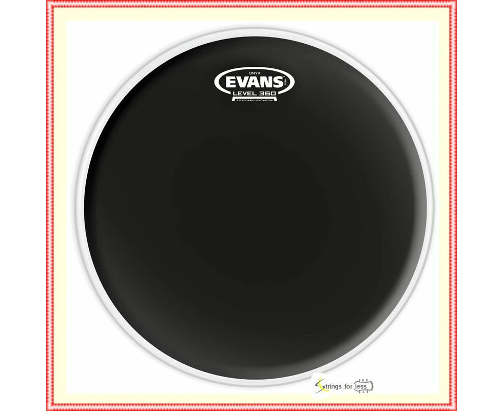 Evans Onyx 2-Ply Coated Drum Tom Head 16 inch  B16ONX2