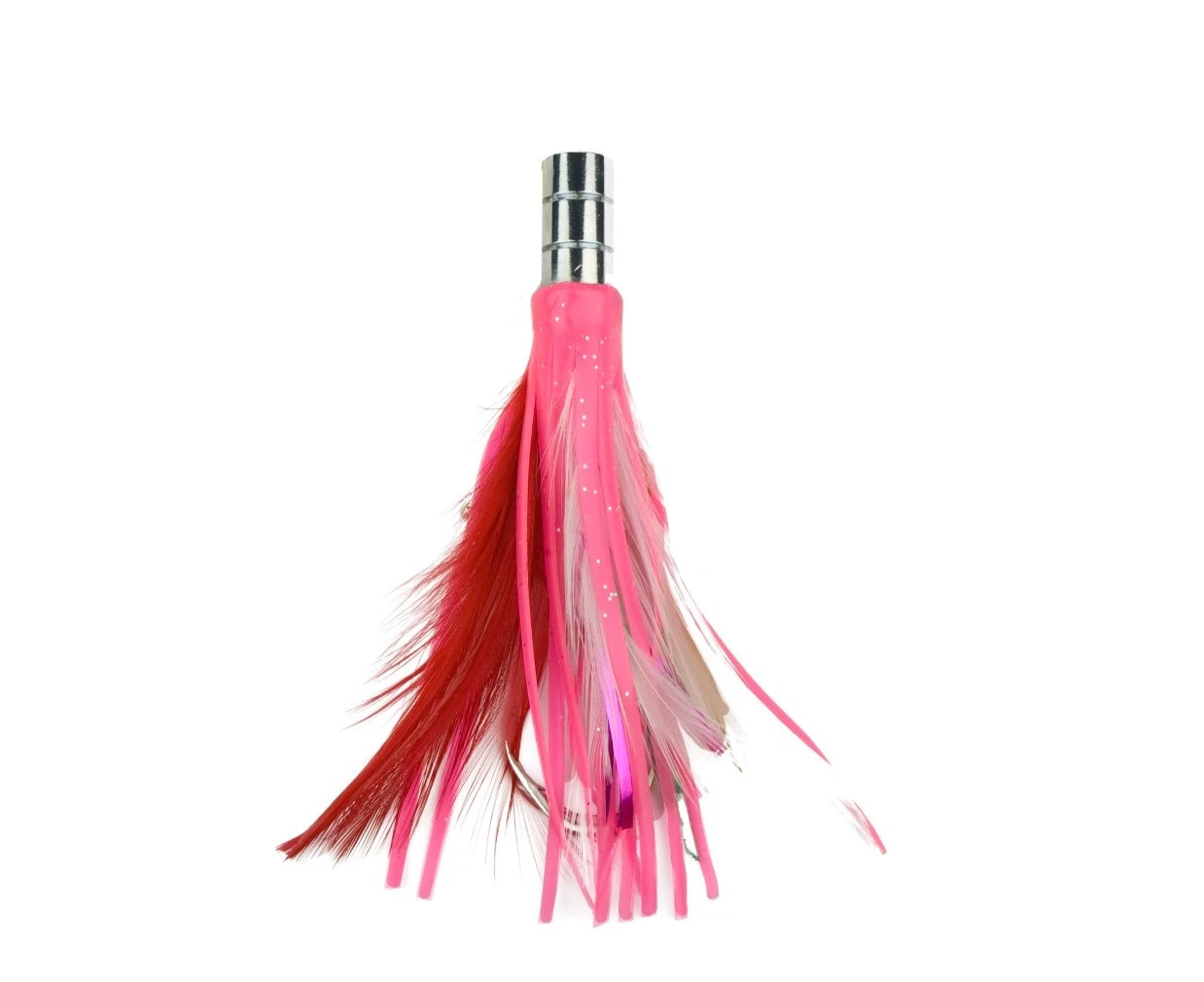 Silstar 13cm Pink Unrigged Troll-Em Christmas Tree Lure - Trolling Rig