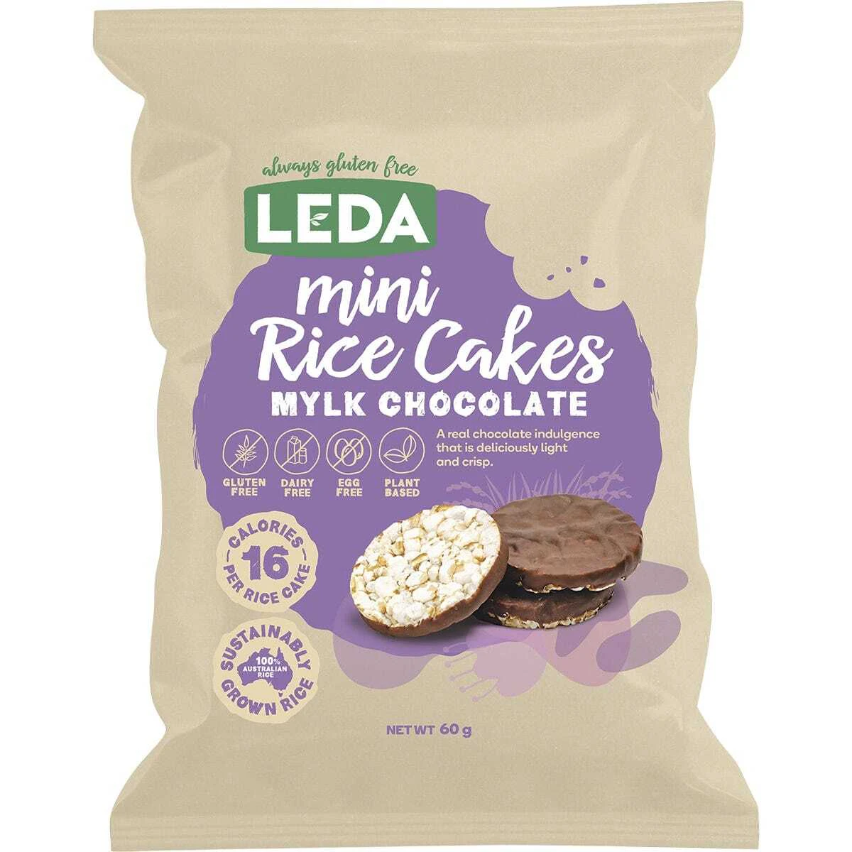 Mylk Chocolate Mini Rice Cakes (6x60g)