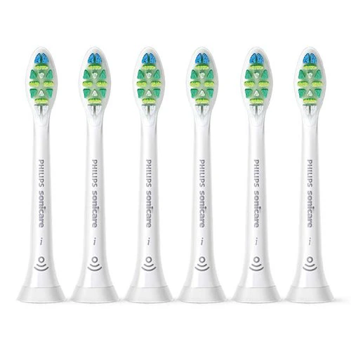 White 6pack Philips Genuine Electric Sonicare Toothbrush Heads Replacement