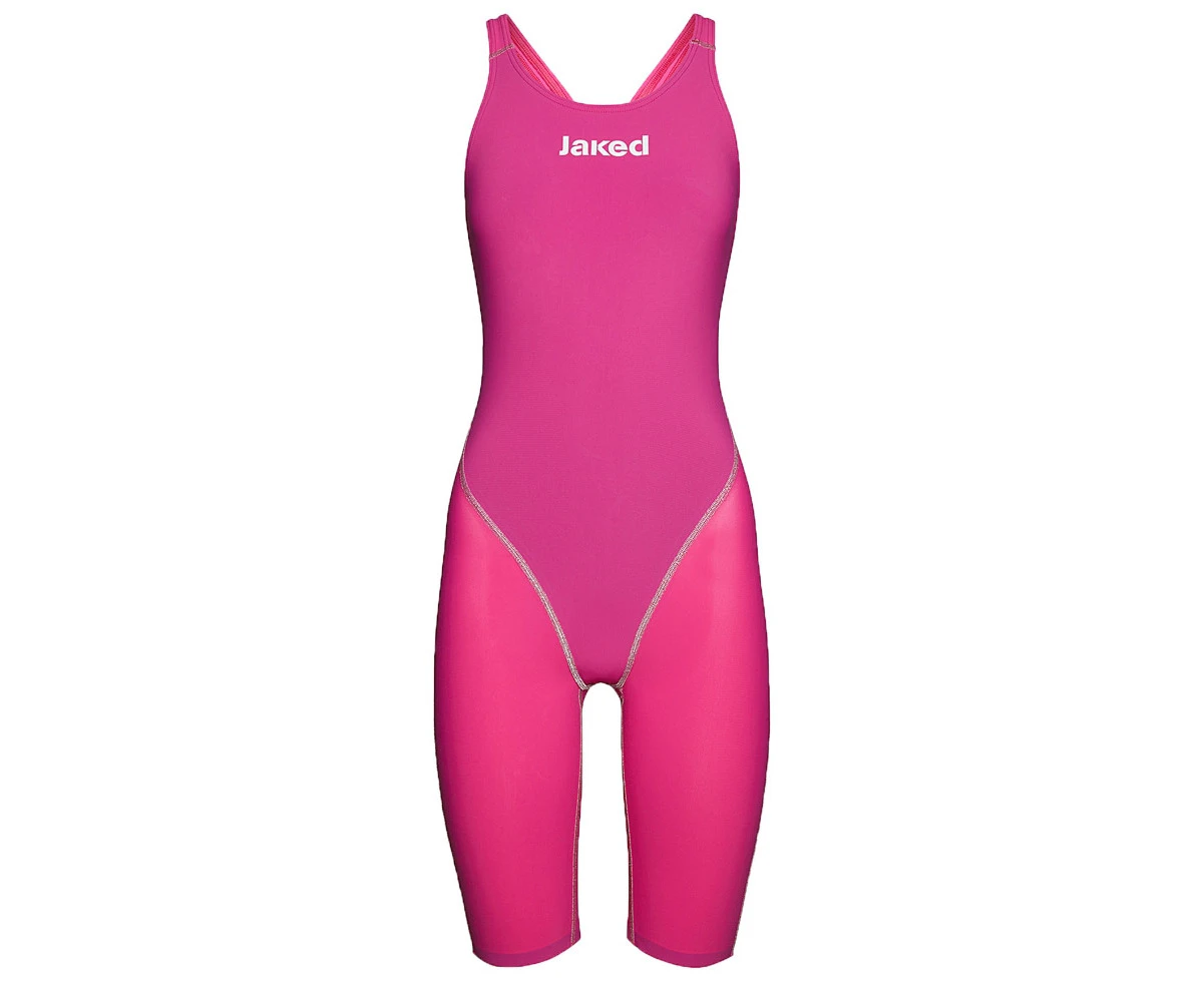 Jaked J Alpha Womens Openback Kneesuit - Pink