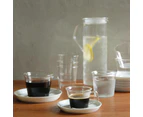 Kinto CAST Coffee Cup & Porcelain Saucer 220ml