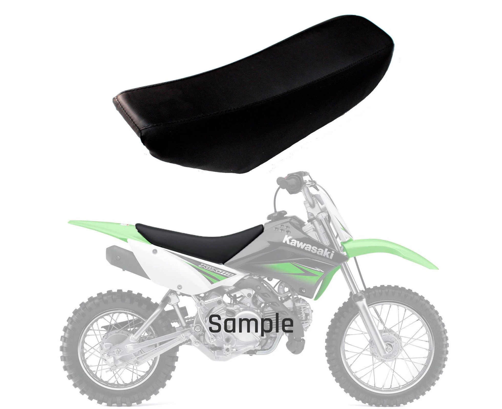 Motorcycle Dirt Bike KLX Black Seat FOR KAWASAKI KLX110 KX65 pit dirt bike