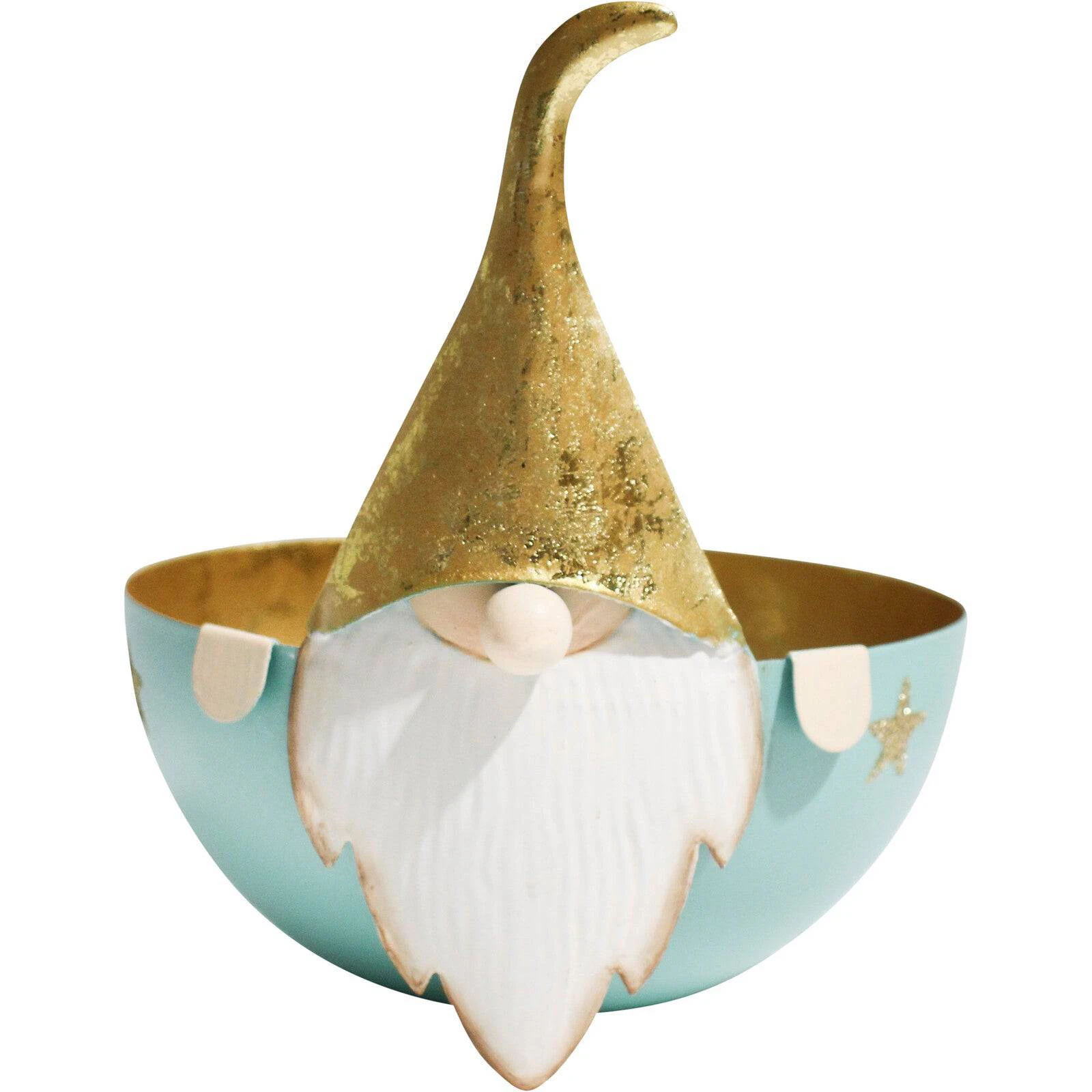 Santa Decorative Bowl Aqua -  Small