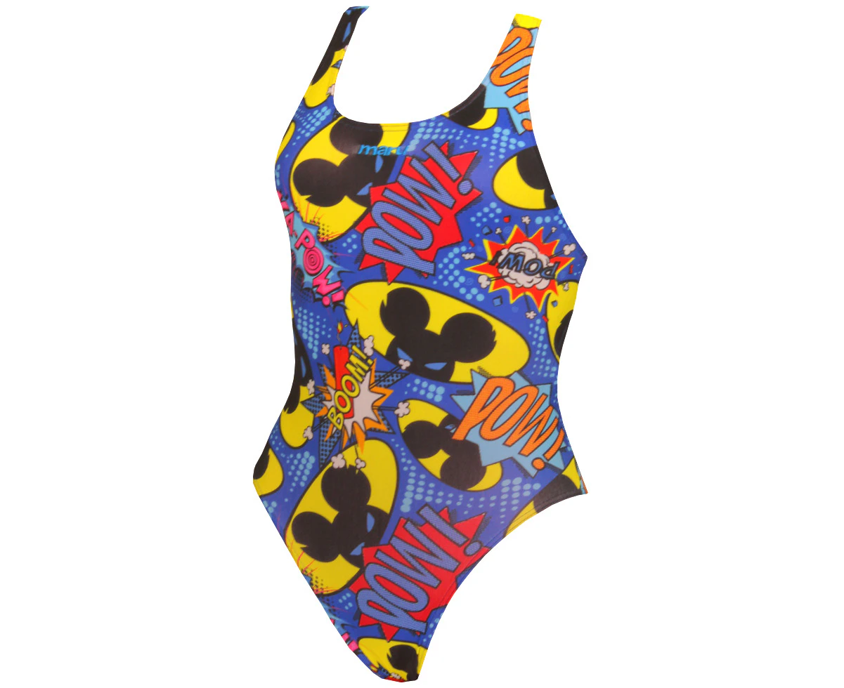 Maru Kids Bandit Swimsuit - Blue