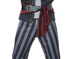 Scallywag Men's Pirate Captain Dress Up Costume Mens