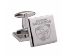 Western Bulldogs Silver Etched Cufflinks