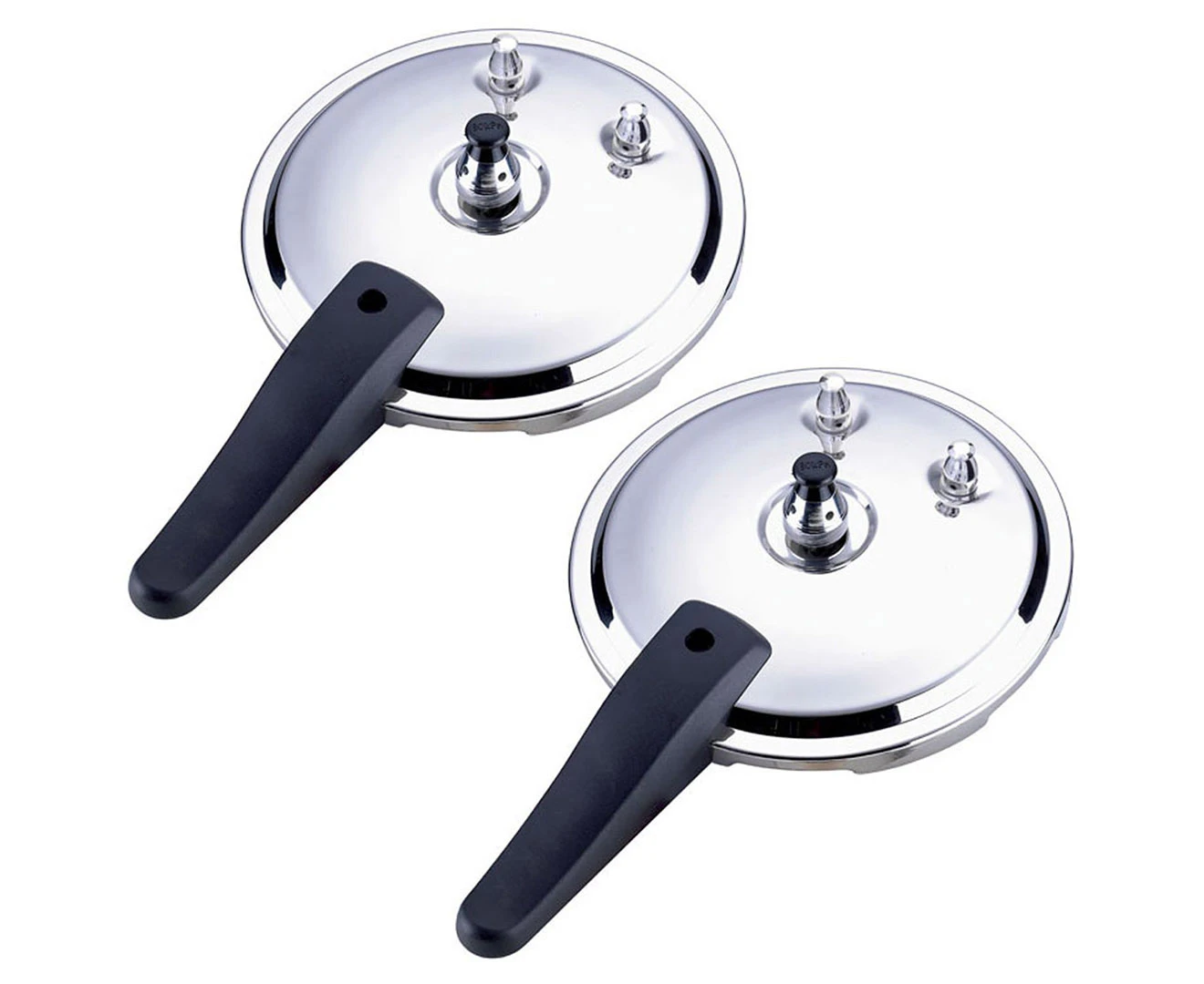 2X Stainless Steel Pressure Cooker 4L Lid Replacement Spare Parts