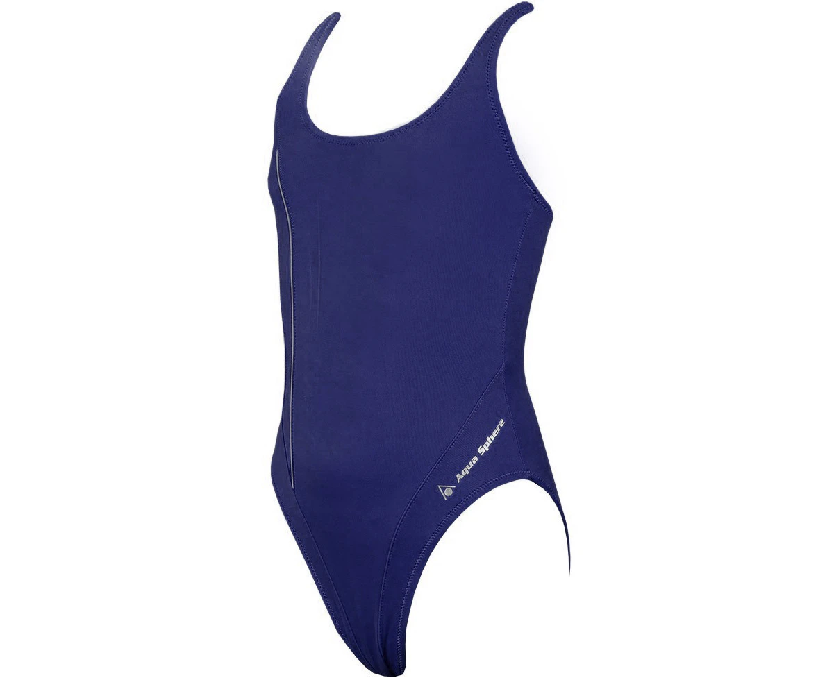 Aqua Sphere Clara Kids Swimsuit - Navy - Blue