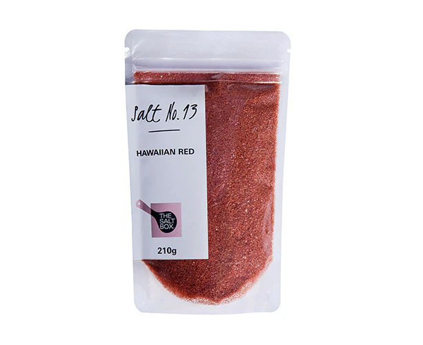 The Salt Box Hawaiian Red Salt (Fine) Seasoning 210g Pouch