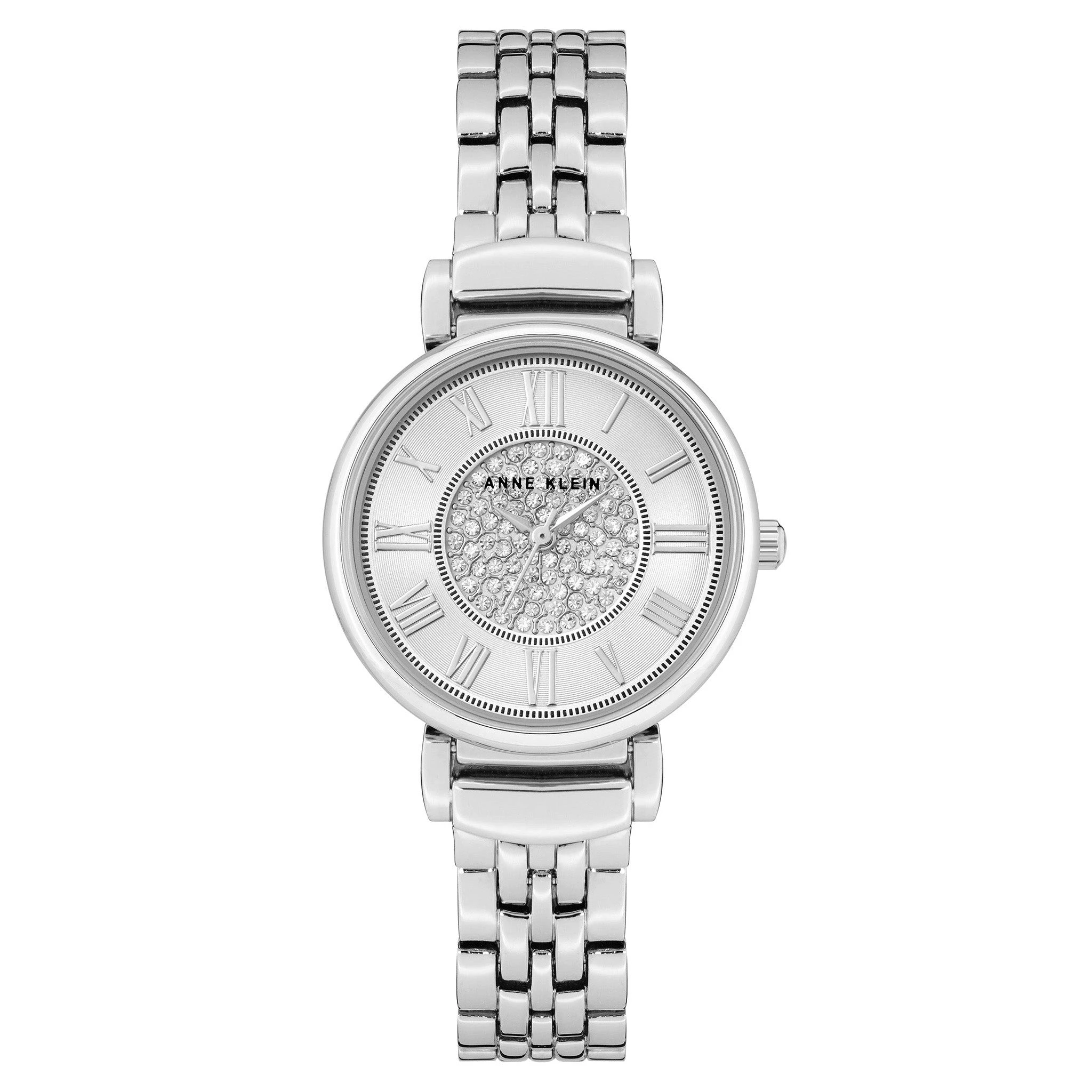 Anne Klein Silver Band Women's Watch - AK3873SVSV