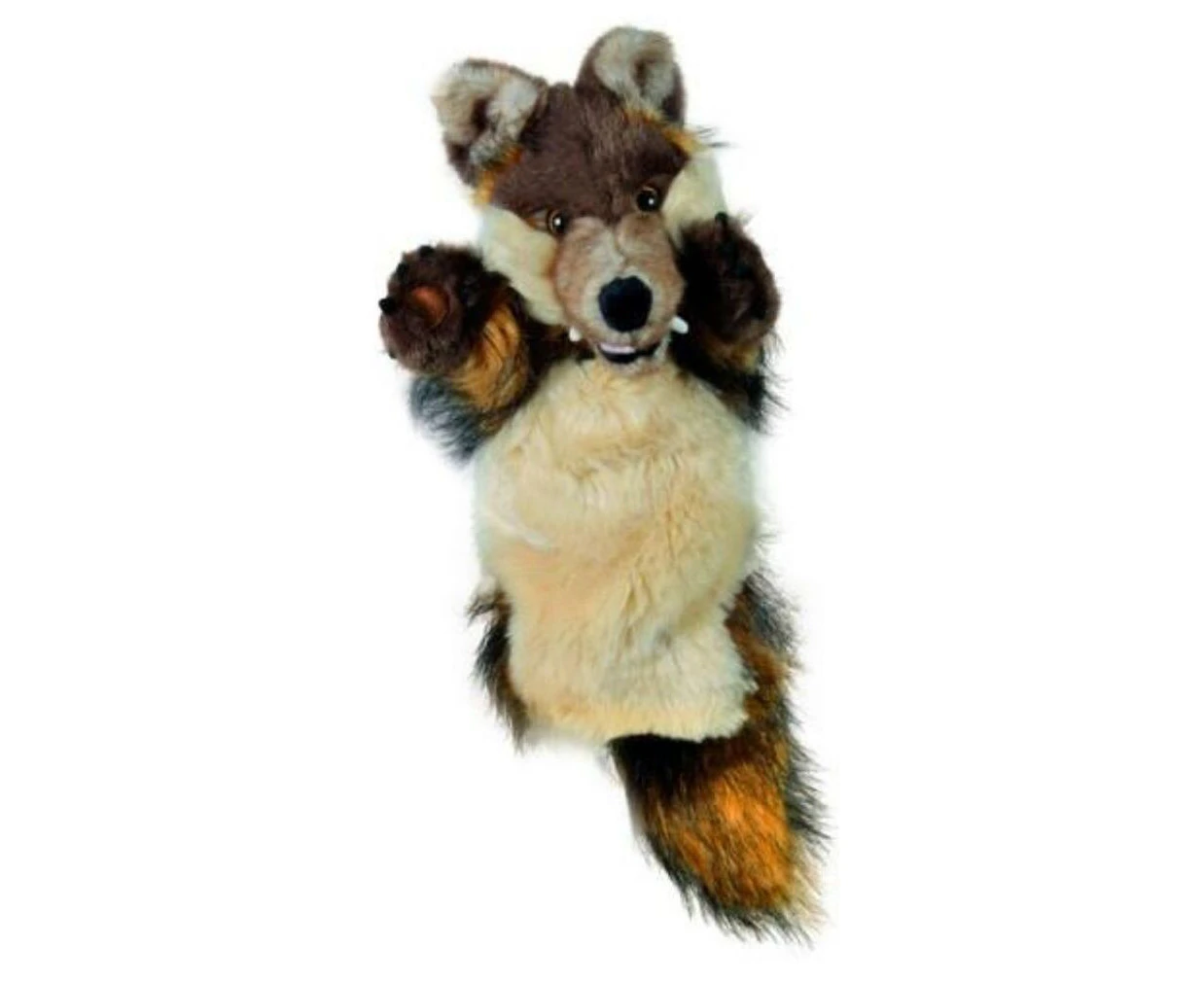 Wolf Long Sleeved Hand Puppet